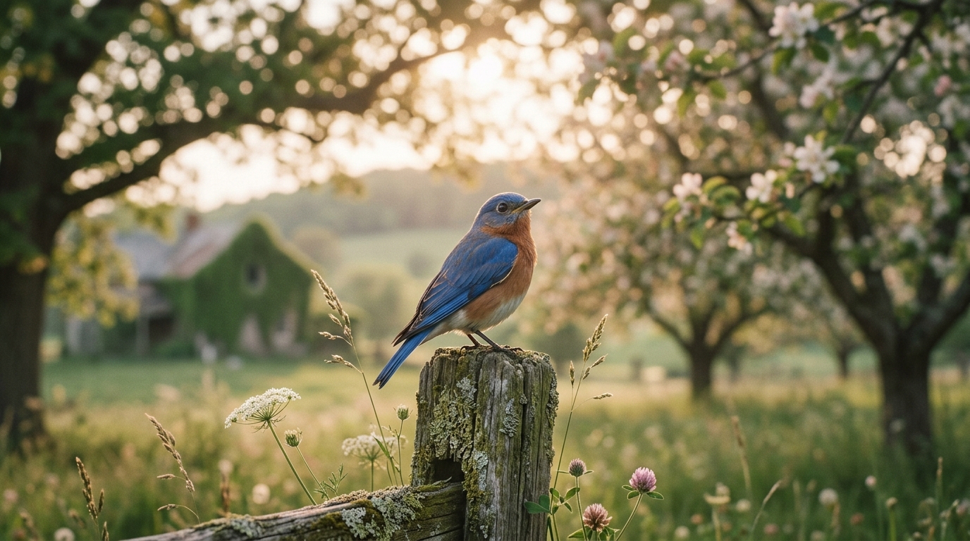 eastern bluebird spiritual meaning