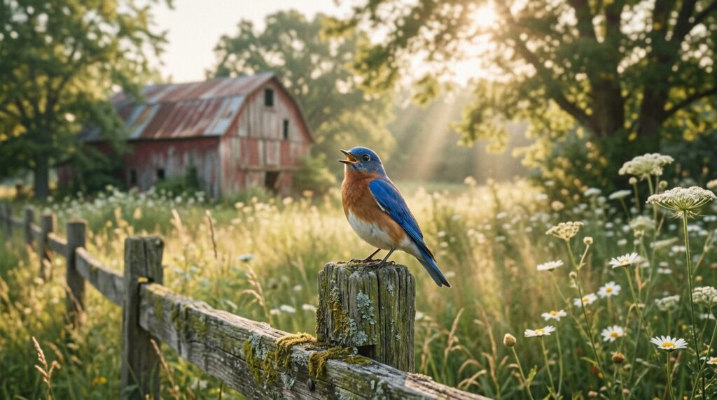 eastern bluebird spiritual meaning