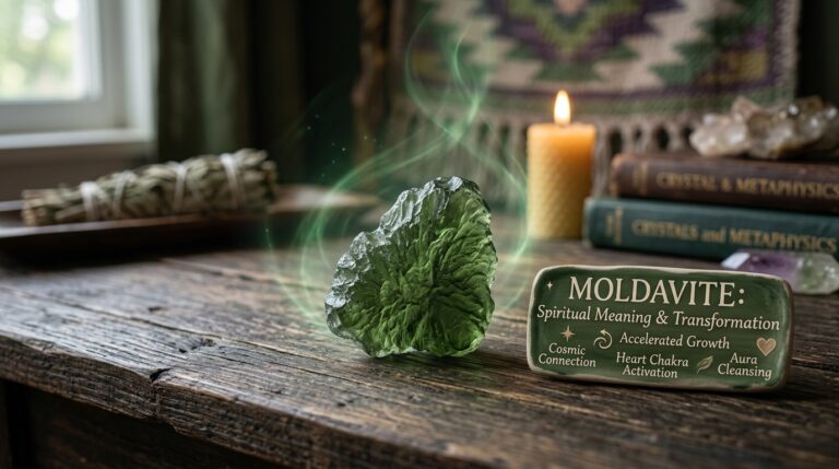 moldavite spiritual meaning