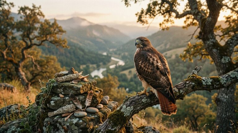red tail hawk spiritual meaning