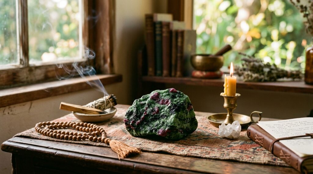 ruby zoisite spiritual meaning