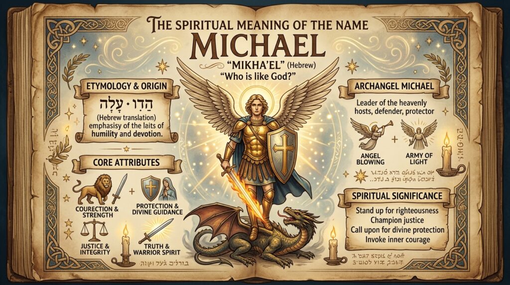 what is the spiritual meaning of the name michael
