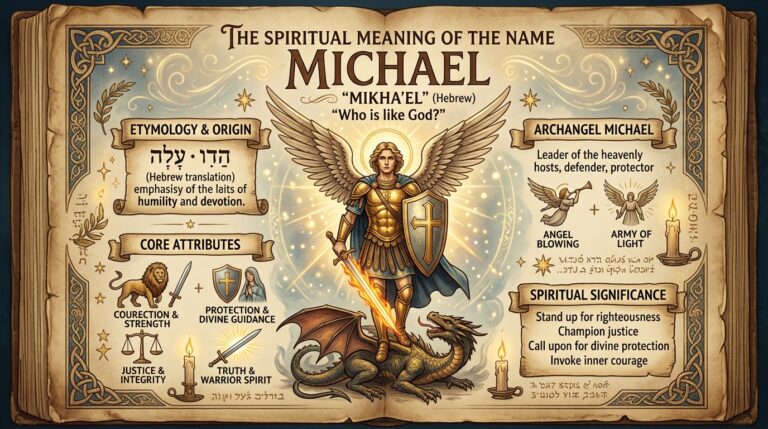 what is the spiritual meaning of the name michael