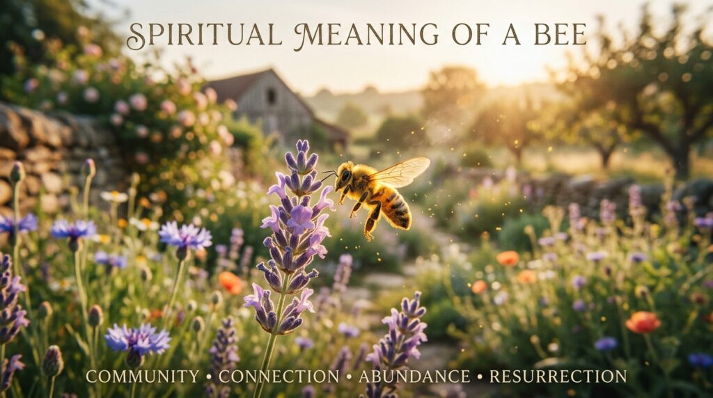 spiritual meaning of a bee