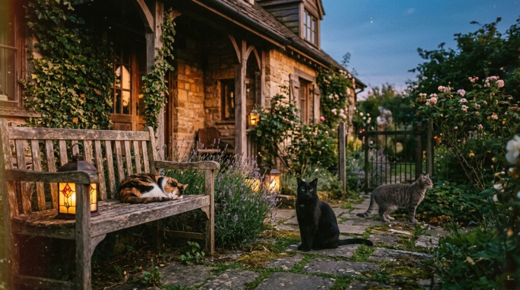 spiritual meaning of cats around your house