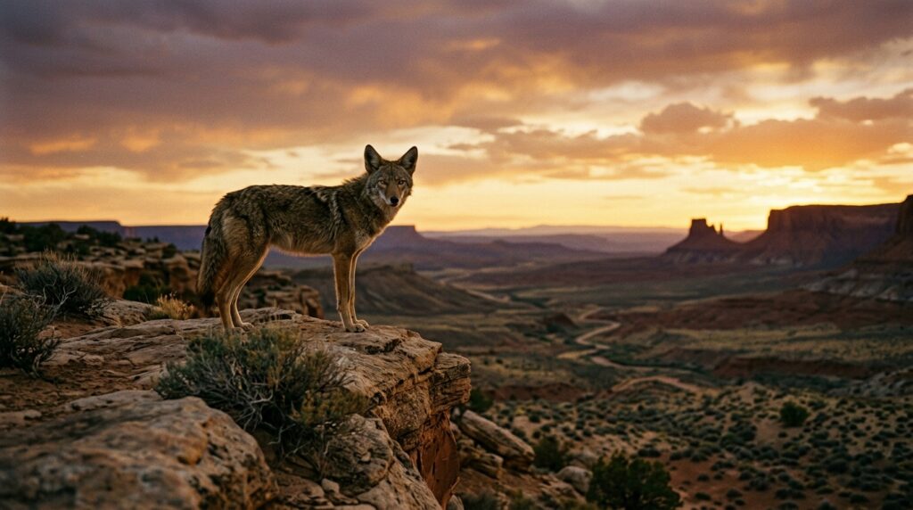 spiritual meaning of seeing a coyote